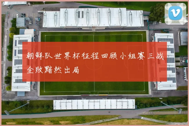 朝鲜队世界杯征程回顾小组赛三战全败黯然出局