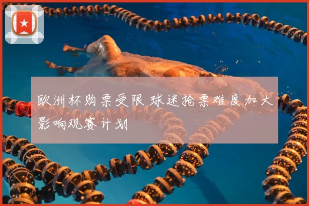 欧洲杯购票受限 球迷抢票难度加大影响观赛计划
