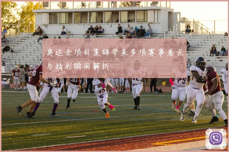 奥运会项目集锦带来多项赛事看点与精彩瞬间解析